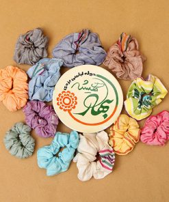 ️اسکرانچی(کش مو )/ تمام نخ یزدی / ضد الکتریسیته ساکن